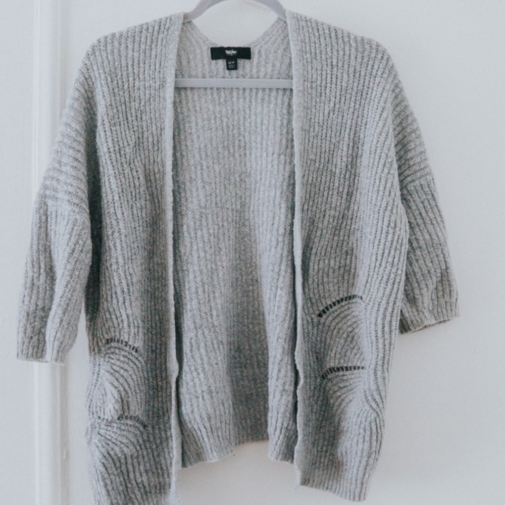 Gray sweater